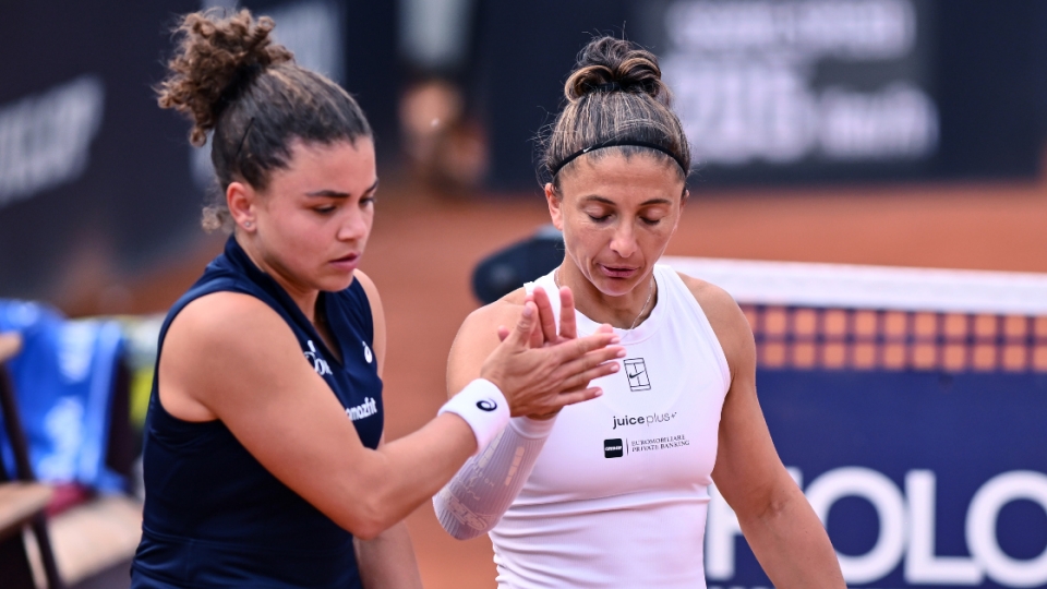 Jasmine Paolini e Sara Errani