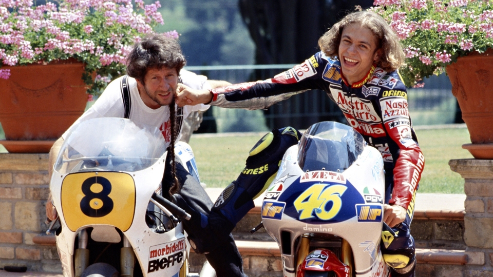 25 anni di carriera per Valentino Rossi, le foto