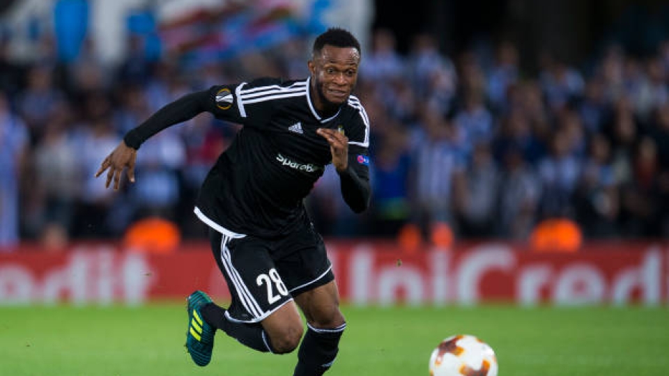 Samuel Adegberno, attaccante del Viking ed ex Rosenborg Samuel Adegberno