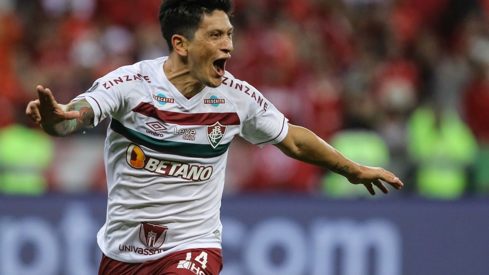 German Cano, attaccante argentino del Fluminense