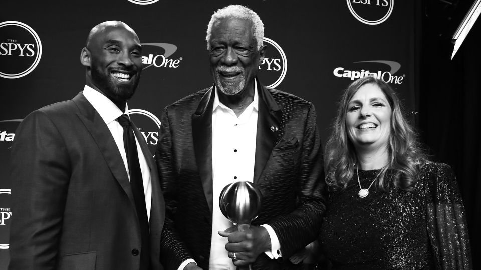 Bill Russell, Kobe Bryant