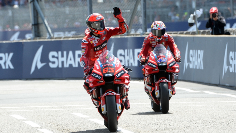 Bagnaia e Miller