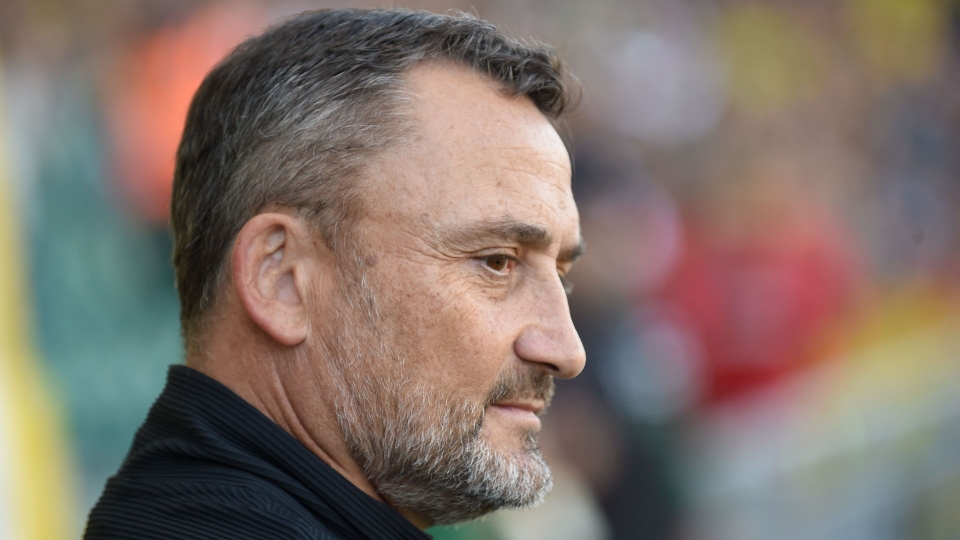 Lens French head coach Franck Haise