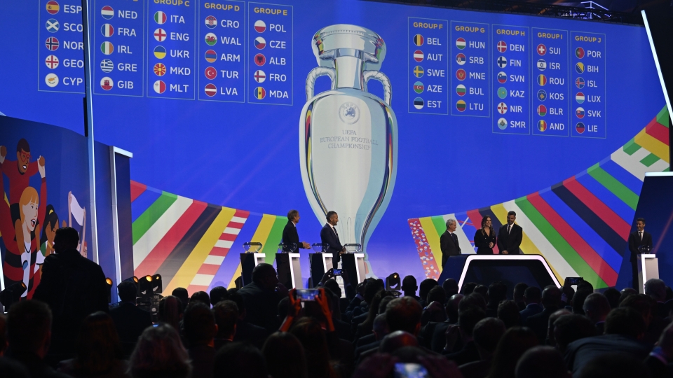Europei 2024 i gironi, le date e dove vederli in tv