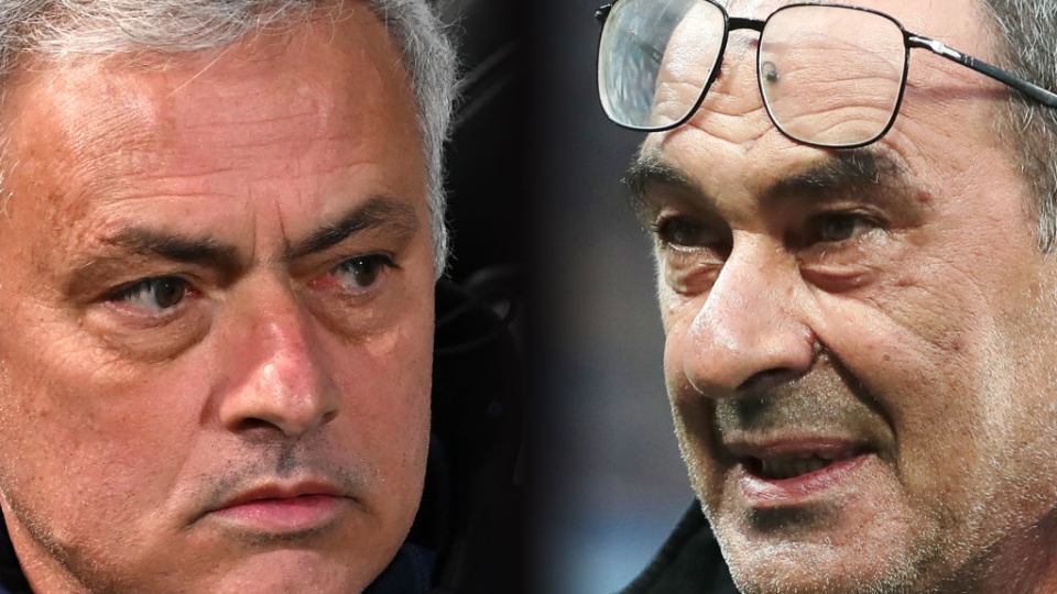 Mourinho e Sarri Mourinho e Sarri