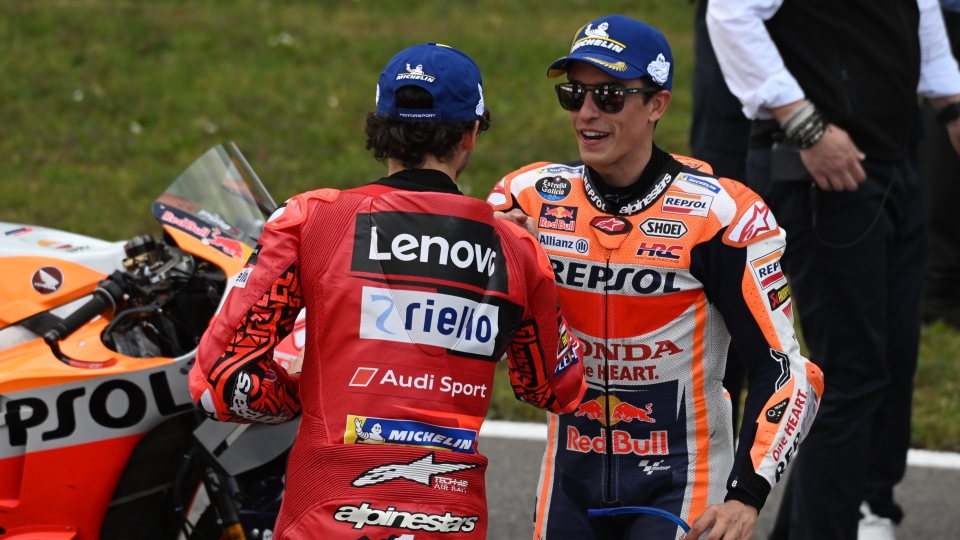 Bagnaia, Marquez