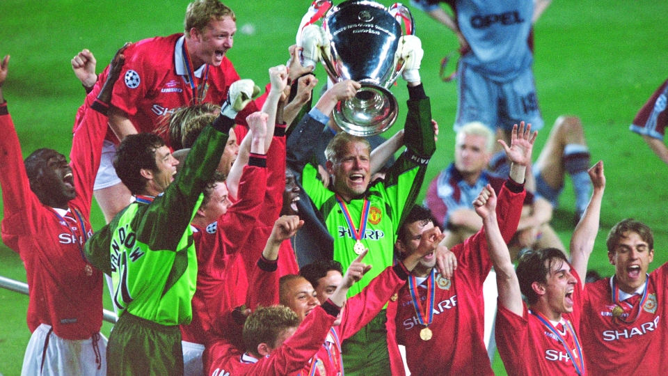 Peter Schmeichel, Manchester United, Champions League