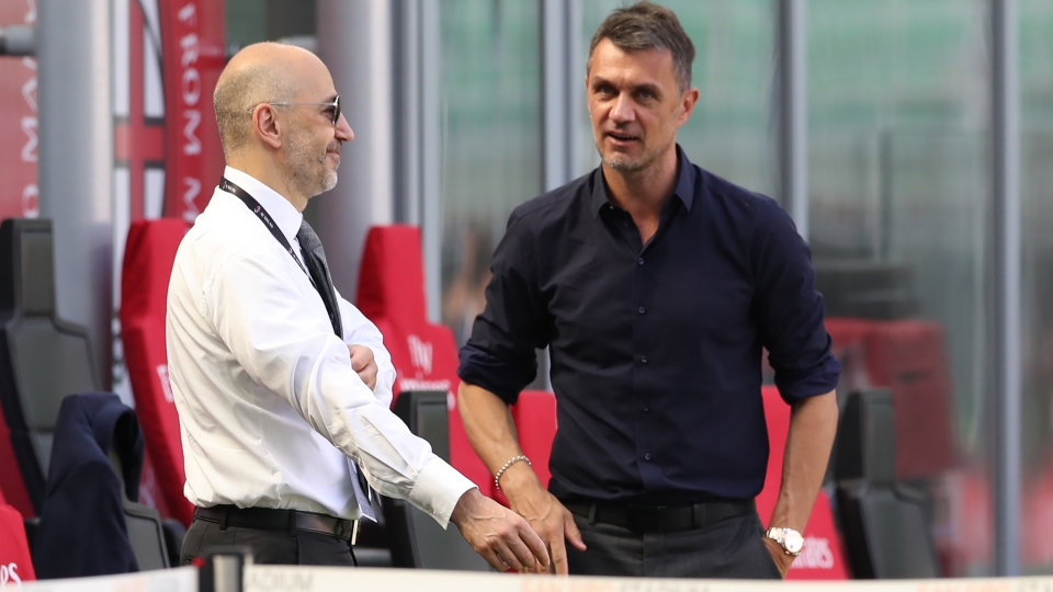 Gazidis e Maldini