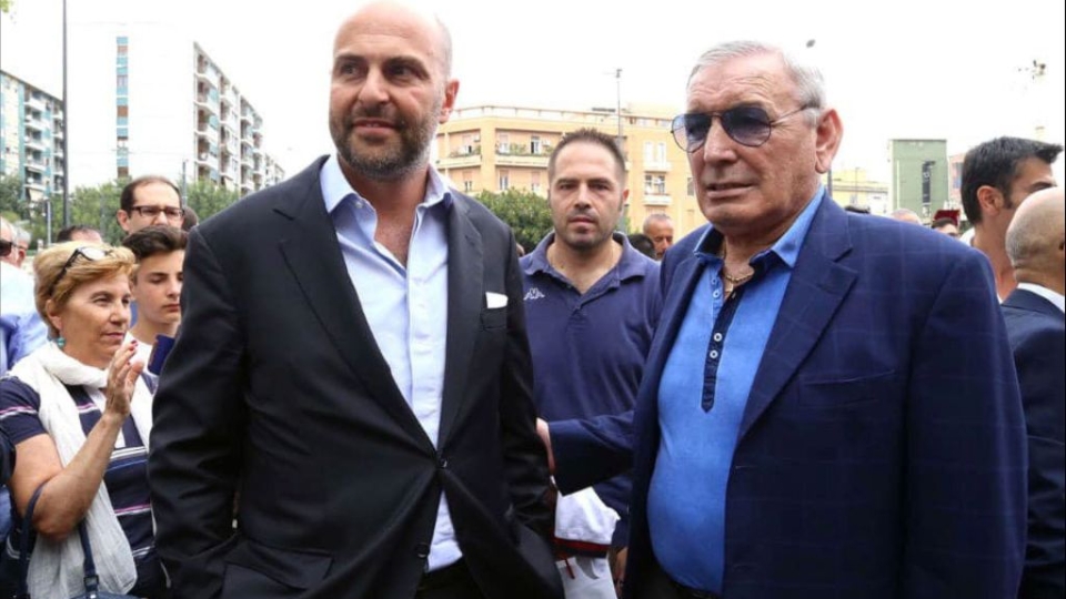 Tommaso Giulini e Gigi Riva