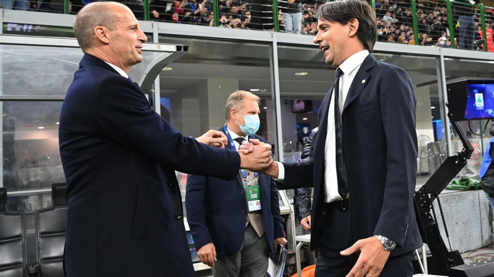 Massimiliano Allegri e Simone Inzaghi