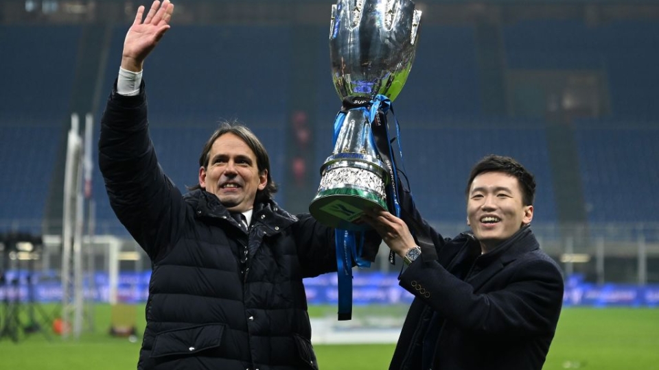 Simone Inzaghi e Steven Zhang, Inter