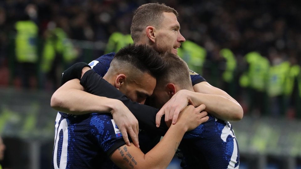 Edin Dzeko, Lautaro Martinez