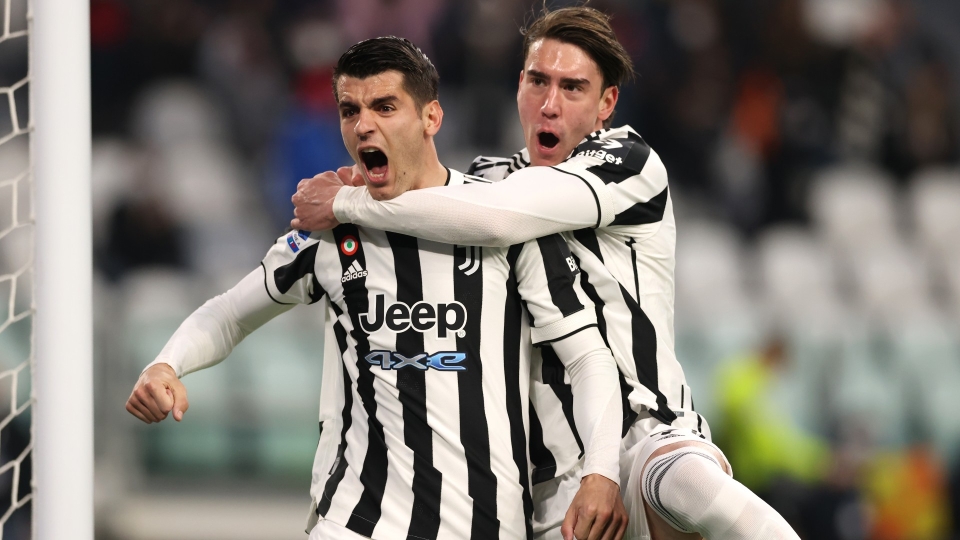 calcio, Serie A, Juventus, Alvaro Morata, Dusan Vlahovic