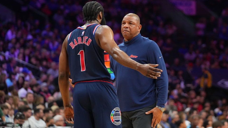 doc rivers james harden Doc Rivers, James Harden, NBA, Philadelphia 76ers, Basket