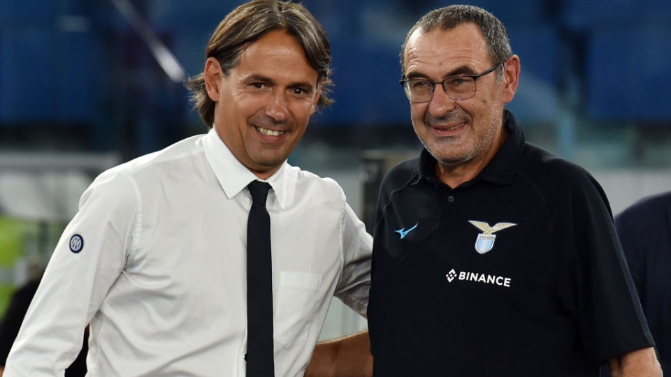 Simone Inzaghi e Maurizio Sarri