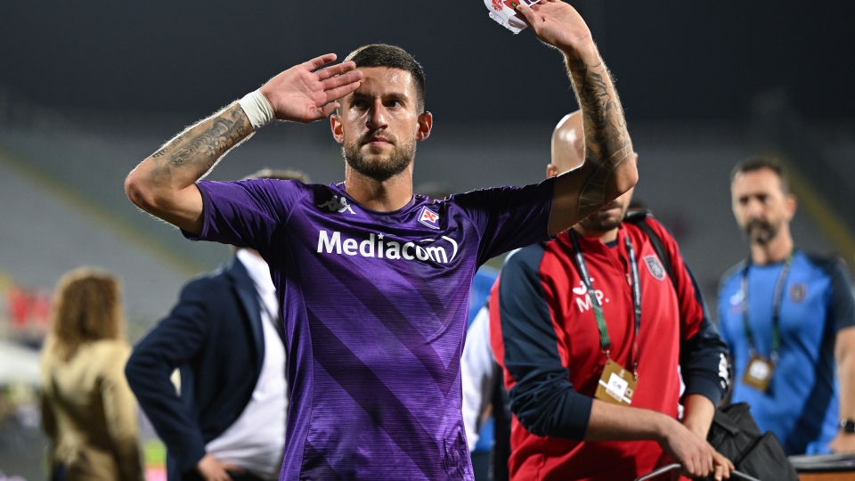 Cristiano Biraghi con la fascia da capitano Biraghi
