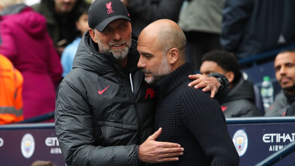 Guardiola e Klopp