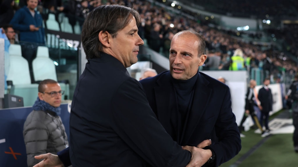 Simone Inzaghi e Massimiliano Allegri