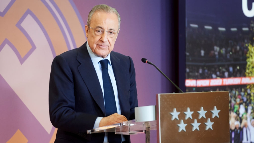 Florentino Perez, presidente Real Madrid