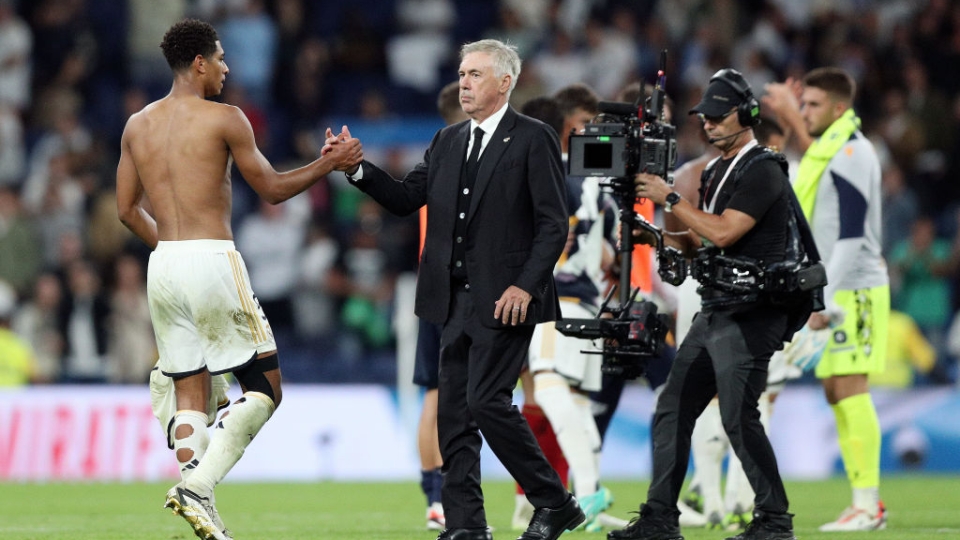 Ancelotti e Bellingham