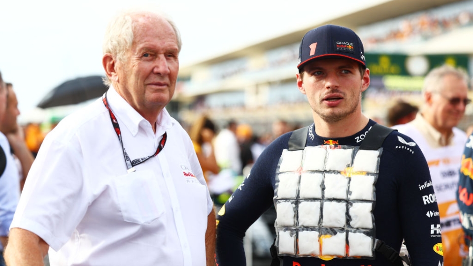 Helmut Marko e Max Verstappen, Red Bull