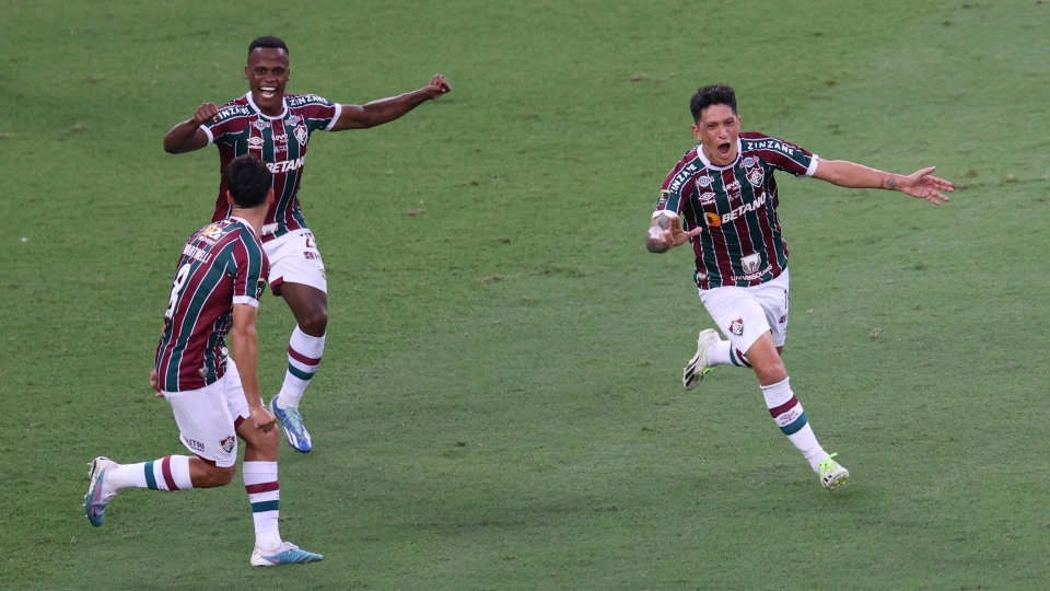 German Cano, attaccante del Fluminense