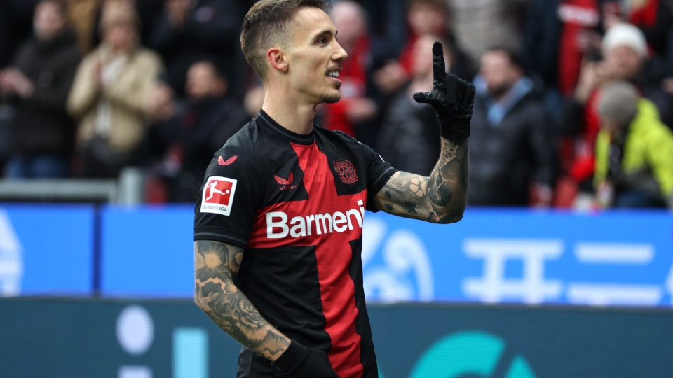 Alejandro Grimaldo García, Bayer Leverkusen, Bundesliga