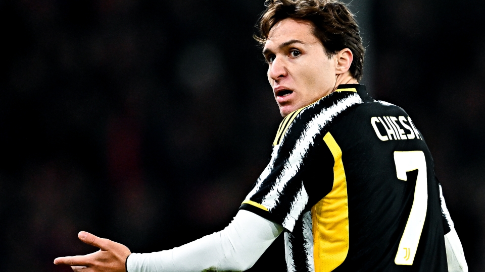 Federico Chiesa durante la partita tra Juventus e Genoa Federico Chiesa