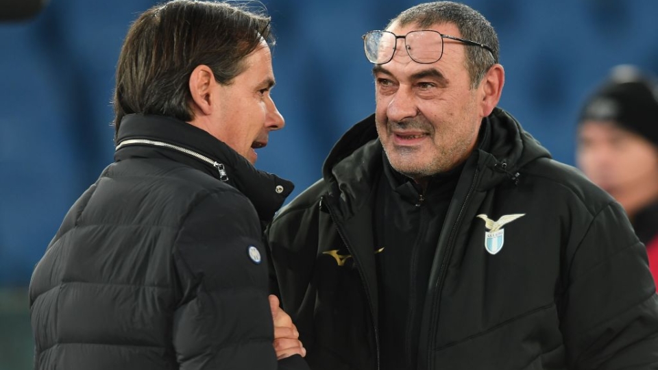 Simone Inzaghi e Maurizio Sarri