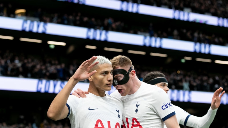 Richarlison e Kulusevski, Tottenham