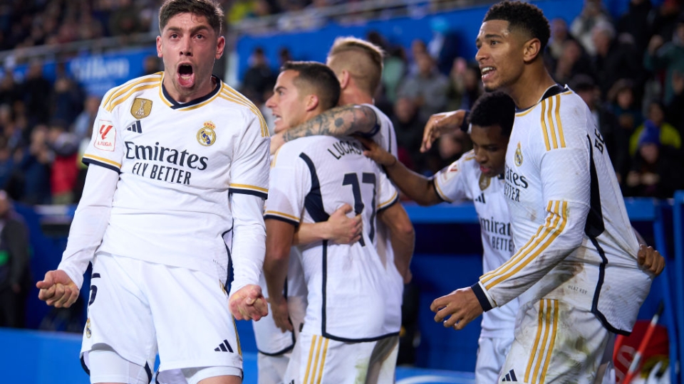 Esultanza Real Madrid