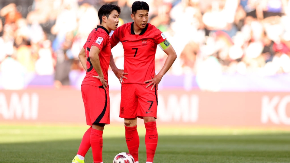 Lee Kang-In e Son Heung-Min, Corea del Sud