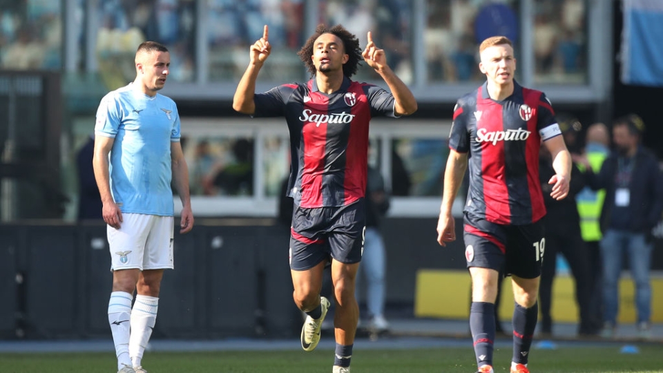 Zirkzee in gol all\ Zirkzee