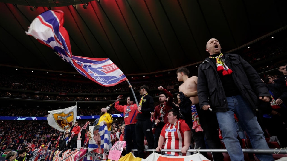 Curva Atletico Madrid