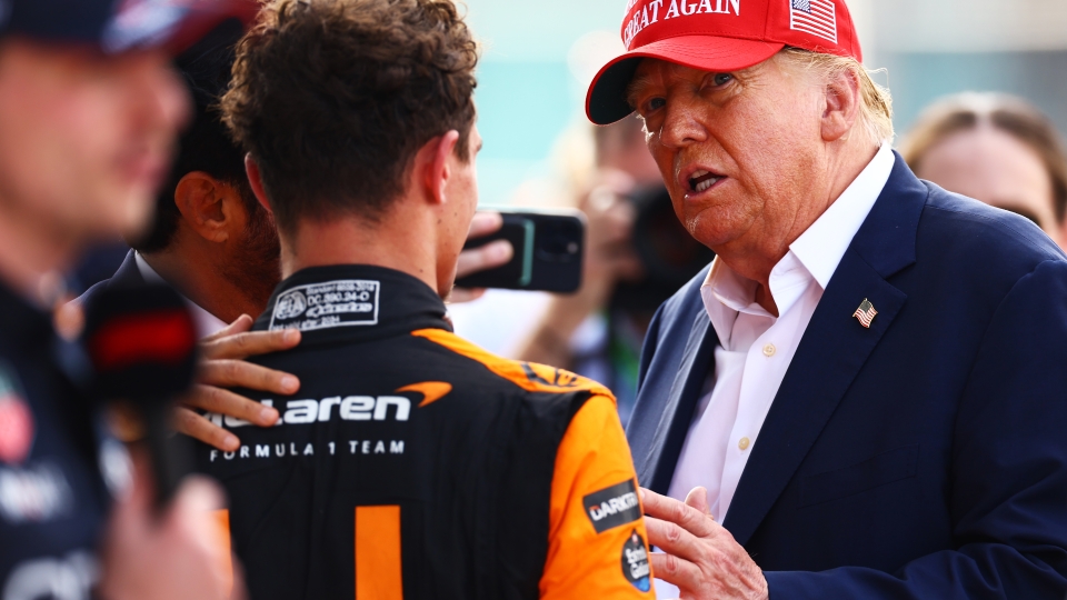 Donald Trump, Lando Norris