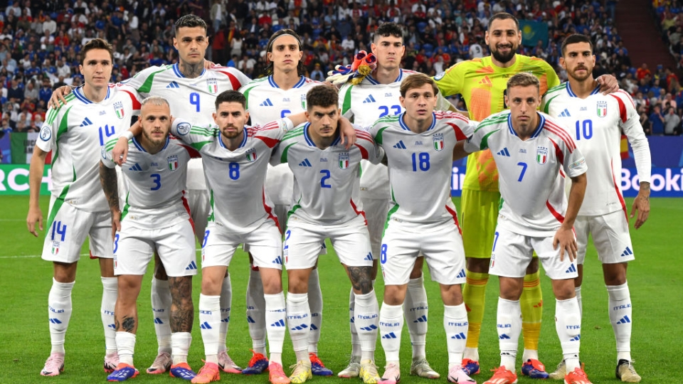 Gli 11 azzurri mandati in campo da Luciano Spalletti nel match contro la Spagna a Euro 2024