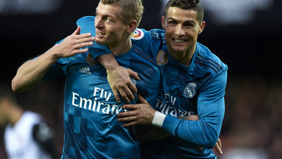 Toni Kroos, Cristiano Ronaldo