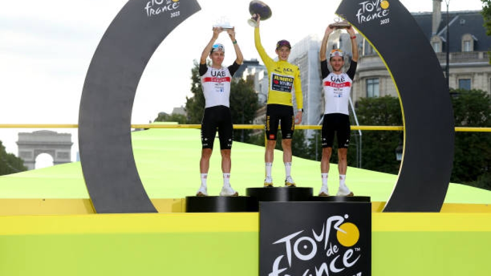 Tour de France, il podio del 2023