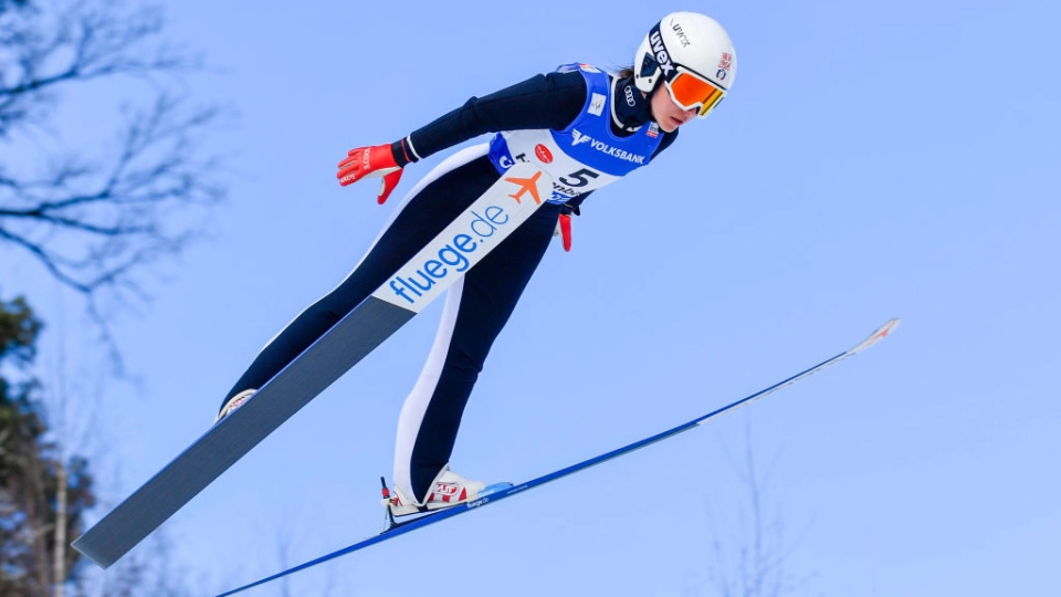 Martina Ambrosi, Sci, Salto con gli sci, Sport invernali