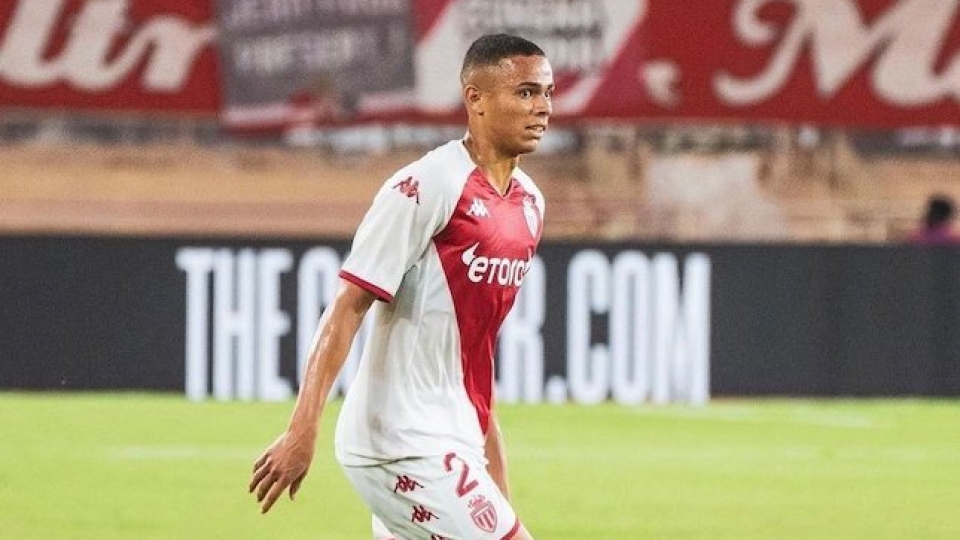 Vanderson, difensore brasiliano del Monaco Vanderson