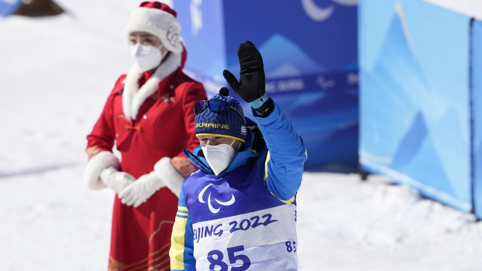 Grygorii Vovchynskyi, oro a Pechino nel parabiathlon 6 km in piedi