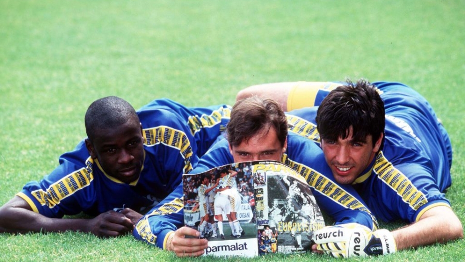 Enrico Chiesa, Lilian Thuram, Parma