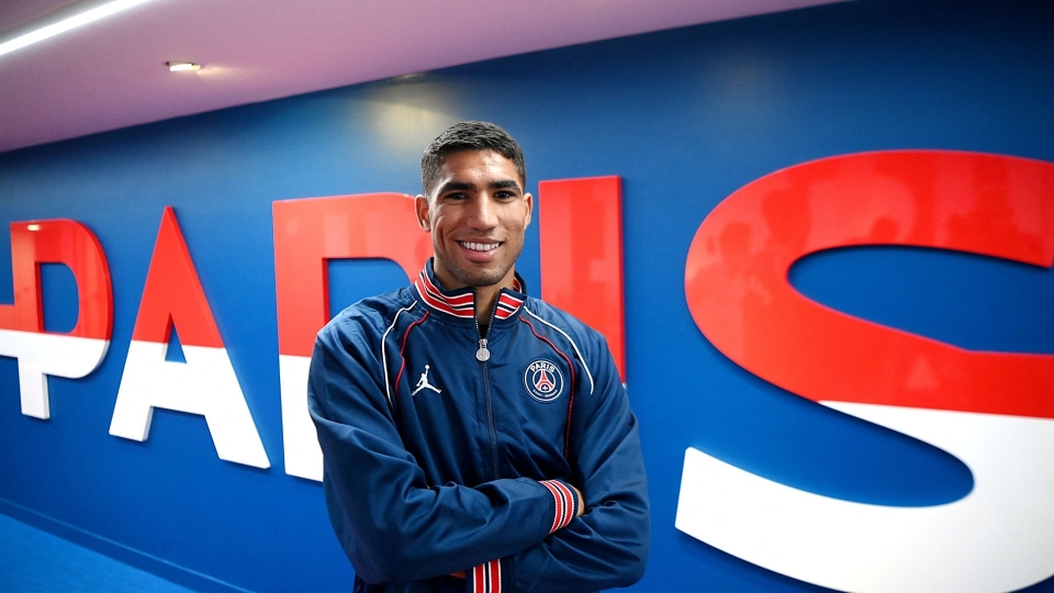 Achraf Hakimi - PSG Achraf Hakimi - PSG