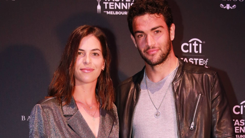 Ajla Tomljanovic e Matteo Berrettini