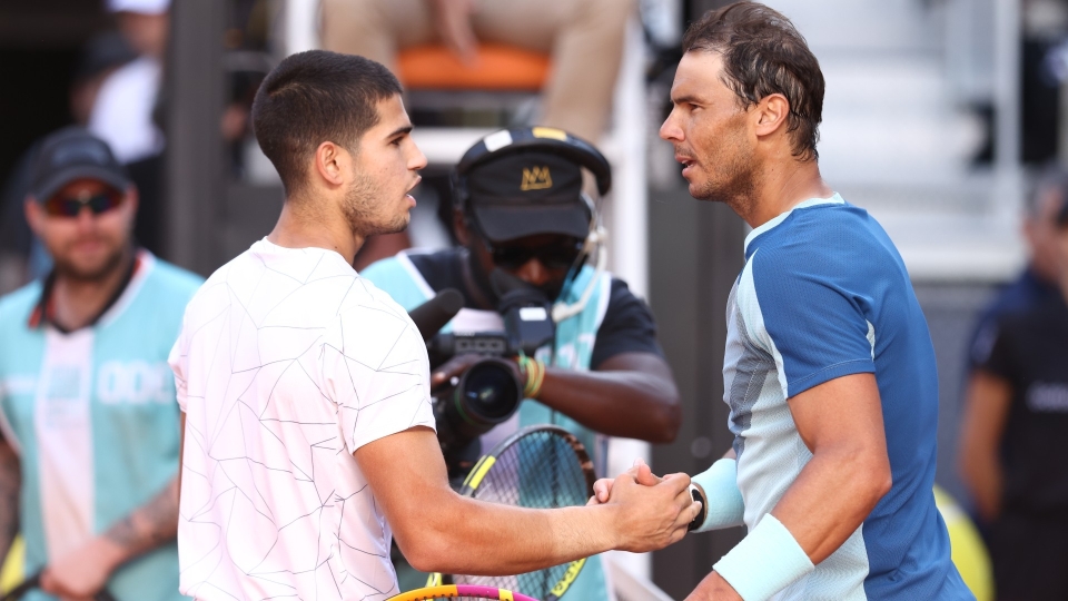 alcaraz e nadal