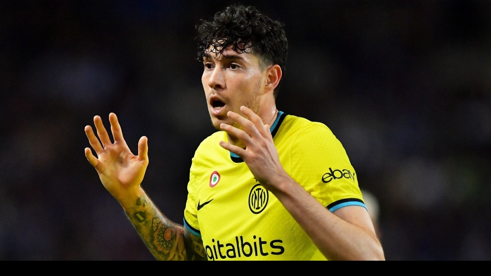 Alessandro Bastoni, durante Porto-Inter, Chmpions League 2022-2023. Foto di Daniel Castro per Getty Images Alessandro Bastoni