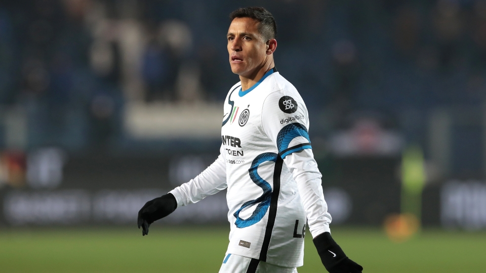 Alexis Sanchez Inter Atalanta Serie A 01162022