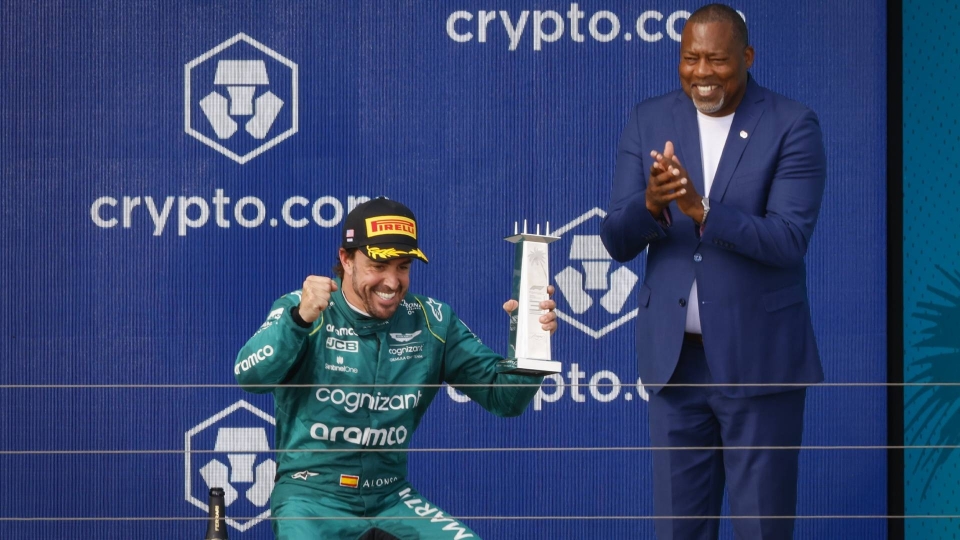 Alonso, 4o podio