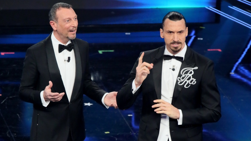 Amadeus, Ibrahimovic, Sanremo