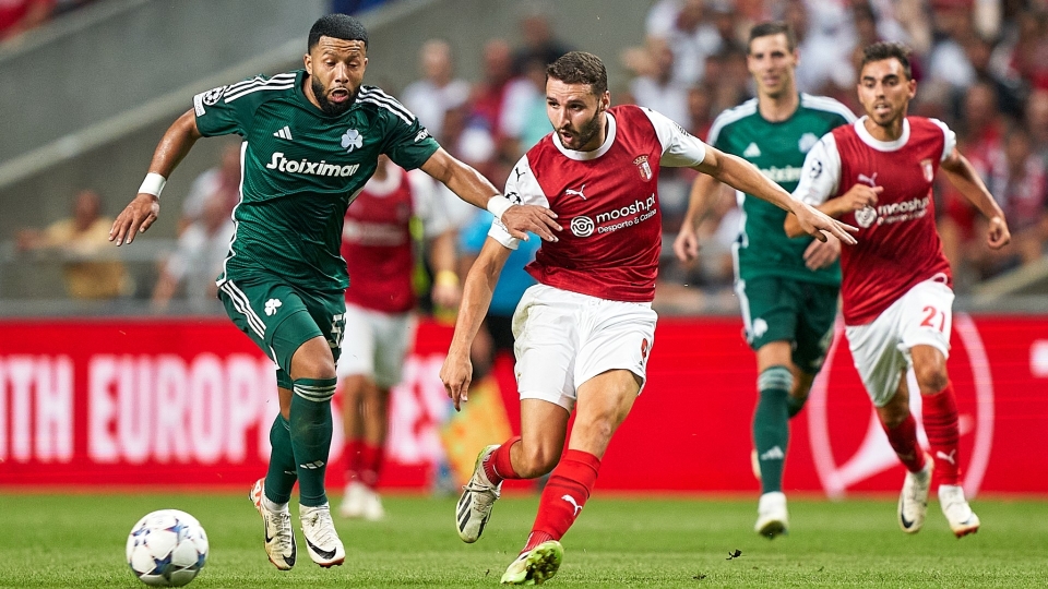 Andata Playoff Champions League 2023-2024: Sporting Braga-Panathinaikos 2-1